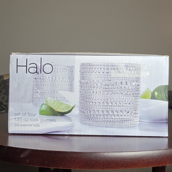 Halo Set of Four Rock Glasses - 13.5 oz - Picture 2 of 4